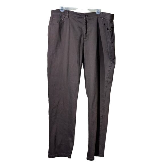 Style & Co. Chocolate Brown Easy Jean Womens' Size 18W - Picture 1 of 10